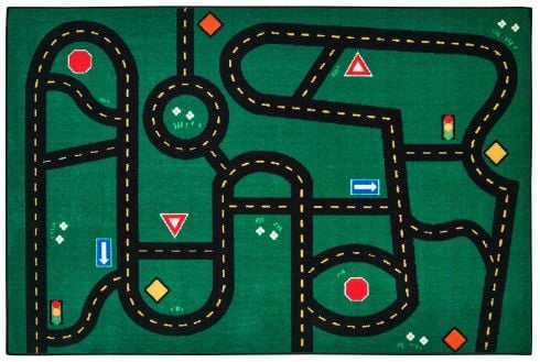 Carpets for Kids Go-Go Driving Rug